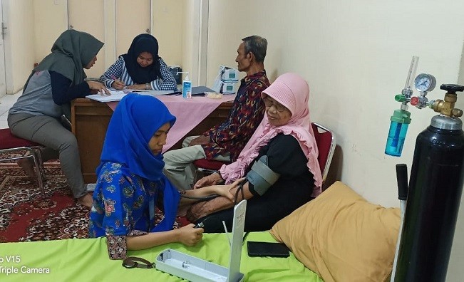 Sejak Dibuka Sudah 156 Korban Asap Sambangi Posko Kesehatan Dinas Perindustrian Riau