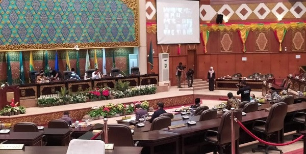 Diwakili Zukri, Enam Anggota DPRD Riau Sampaikan Salam Perpisahan Maju Pilkada 2020
