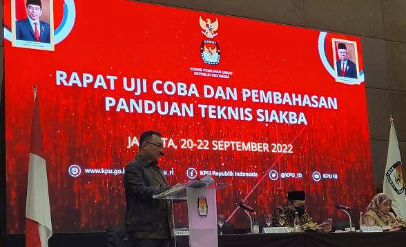 KPU Riau Ikuti Rapat Uji Coba SIAKBA, Ini Fungsinya