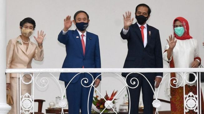 Bertemu PM Jepang, Jokowi Bahas Pengelolaan Covid-19