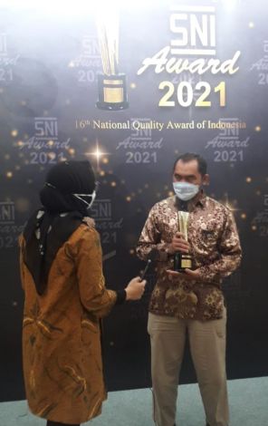 Membanggakan, IKM Madu Kuansing Raih SNI Award 2021