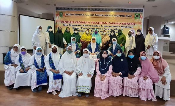 BKMT Riau Gelar Pelatihan Fardu Kifayah Mengurus Jenazah