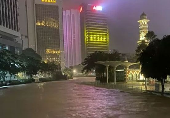 Ahli Sebut Hujan Deras yang Bikin Malaysia Banjir Hanya Terjadi Sekali dalam 100 Tahun