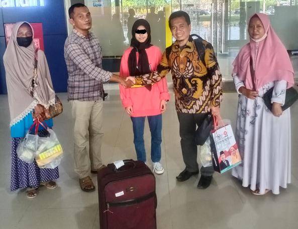 Pundak Ditepuk Lalu Linglung, Warga Riau Korban Human Trafficking Dipulangkan dari Jakarta