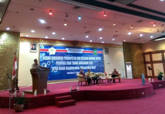 Gubri Terpilih Sebut APBD Riau 2019 Lebih Banyak untuk Belanja Pegawai
