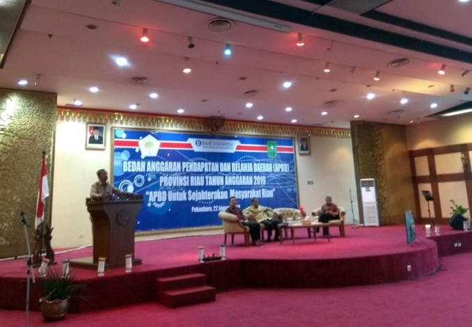 Tak Hadir Dalam Bedah APBD 2019, Ini Kata Pimpinan DPRD Riau