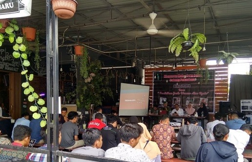 HMI-MPO Bahas Pendidikan Gratis di Riau dalam Dialog Publik