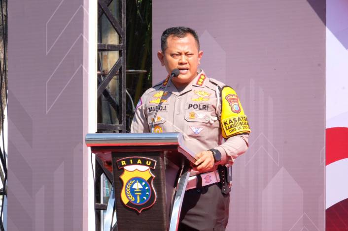 Pengguna Kendaraan Knalpot Brong Dilarang Ikut Kampanye Akbar di Riau