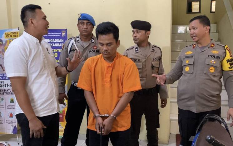 Baru Keluar Penjara, Spesialis Maling Motor di Masjid Pekanbaru Kembali Ditangkap Polisi
