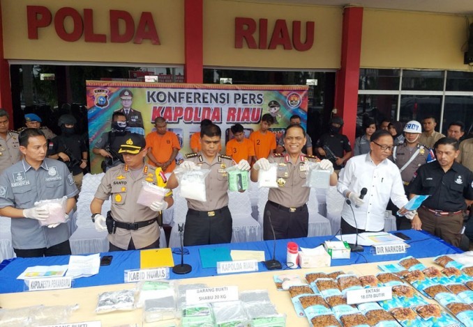 Sejak Awal Tahun, Polda Riau Ungkap 25 Kg Peredaran Sabu