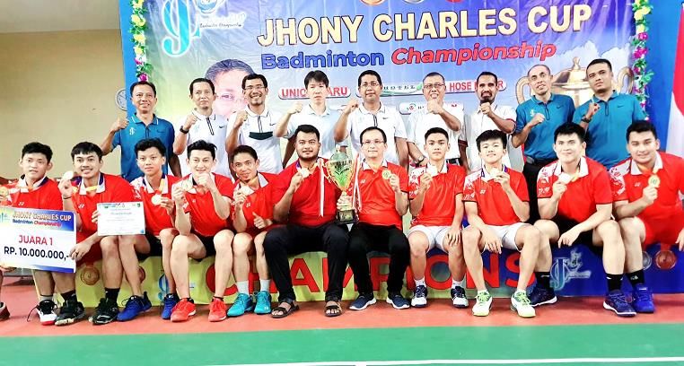 Jhony Charles CUP Badminton Championship Resmi Ditutup, Kecamatan Bangko Juara