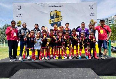 Dheo Putra Asal Riau Berhasil Bawa Timnas U-12 Juara di Liga Malaysia