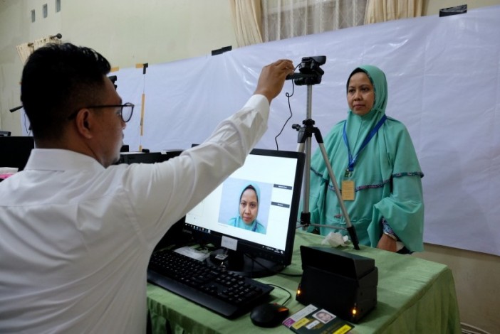 90 Persen Lebih JCH Riau Sudah Jalani Rekam Biometrik