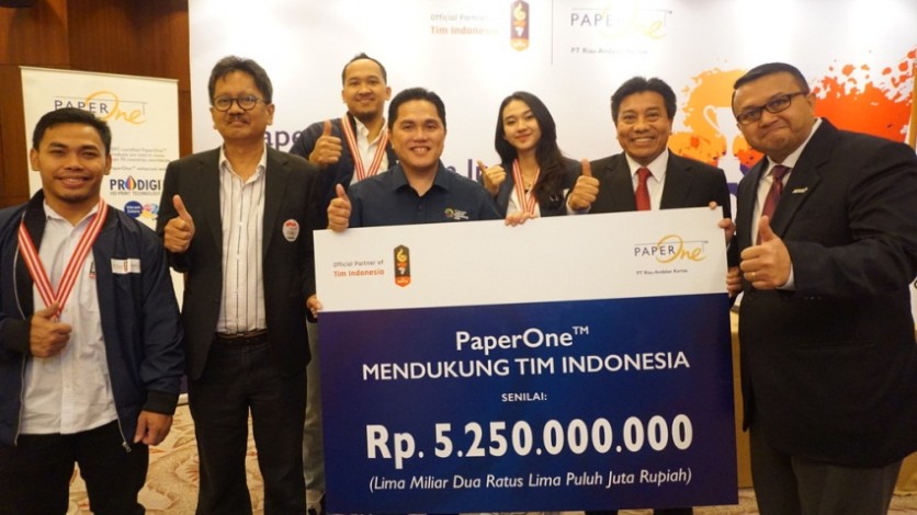 Dukung Tim Indonesia, PaperOne Jadi Official Partner di Asian Games 2018