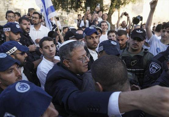 Menteri Israel Ben-Gvir Kembali Serbu Kompleks Masjid Al Aqsa