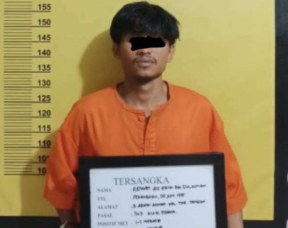 Buronan Pelaku Curanmor di Pekanbaru Ditangkap Polisi saat Asyik Nongkrong