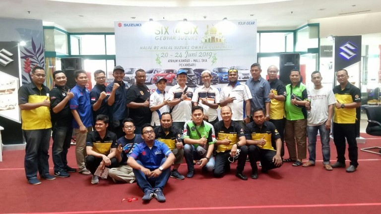 SBT Undang Komunitas Mobil Suzuki yang ada di Riau