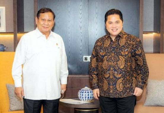 Peluang Erick Jadi Cawapres, Gerindra: Nanti Diputuskan Prabowo-Muhaimin