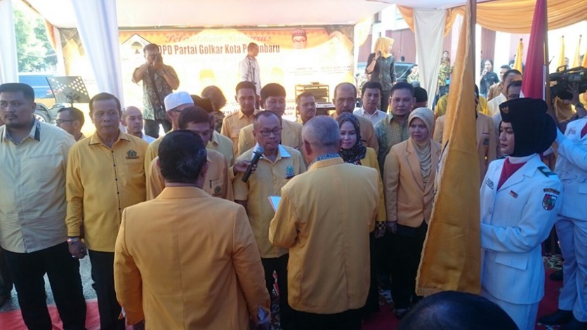 Golkar Pekanbaru Dilantik, Mantan Cawako PDIP Jadi Wakil Ketua