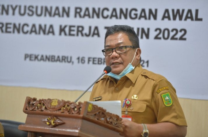 Sudah Terapkan WFH 75 Persen, Masih Banyak ASN Pemprov Riau Terpapar Covid-19