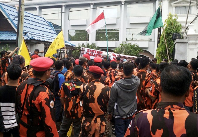 Insiden Bendera Indonesia Terbalik Sea Games, Konsulat Malaysia di Riau Didemo PP