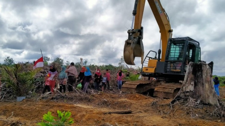 DLHK Riau Turunkan Tim untuk Penyelesaian Konflik Lahan di Desa Rantau Kasih