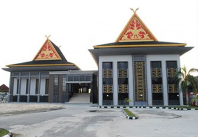 Halaman Disulap Jadi Taman, Gedung DPRD Bakal Jadi Ikon Wisata Baru di Pekanbaru