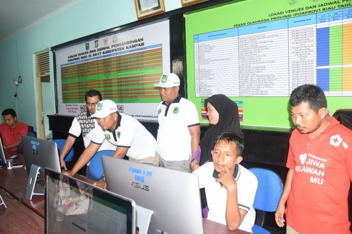 Besok Bupati Kampar Resmikan Media Centre Porprov Riau IX