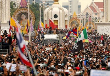 Siarkan Langsung Aksi Demonstrasi di Thailand, Satu Stasiun TV Ditutup