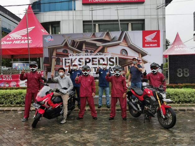 Honda Ekspedisi Nusantara, Jelajah 3 Provinsi di Sumatera