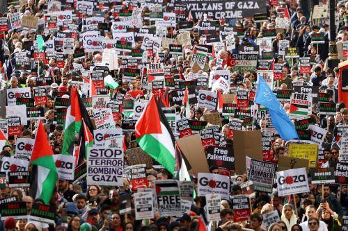100 Ribu Orang Pro-Palestina Demo di London, Tuntut Gencatan Senjata Gaza