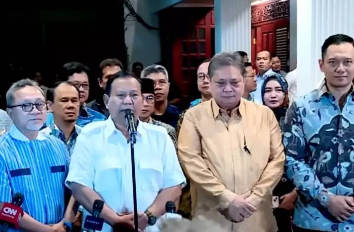 Prabowo Resmi Gandeng Gibran Jadi Cawapres