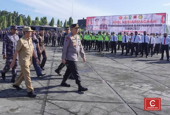 4.000 Personel Gabungan Disiagakan untuk Antisipasi Bencana Alam di Riau