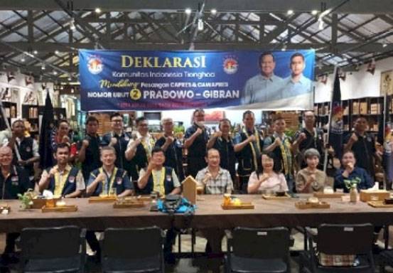 Komunitas Indonesia Tionghoa: Prabowo-Gibran Penerus Joko Widodo