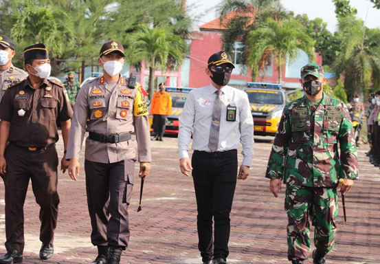 Pengamanan Nataru, Polres Bengkalis Kerahkan 130 Personel