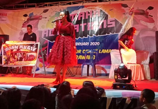Iven Yamaha Alfa Scorpii di Perawang Berlangsung Meriah, Dihibur Penyanyi Nadia Pradasari