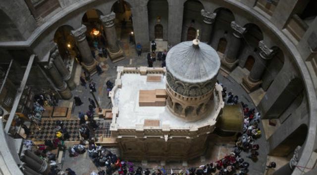 Setelah 200 Tahun, Makam Yesus Kristus Direnovasi