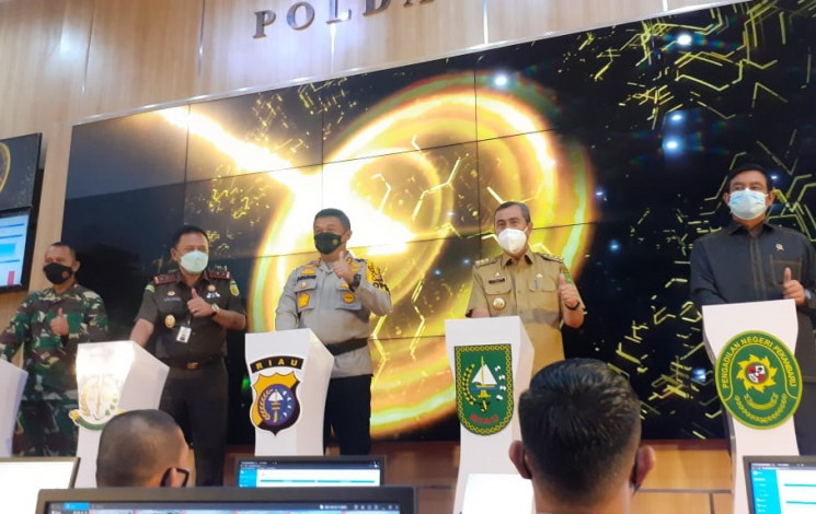 Kapolri Launching Tilang ETLE, Syamsuar Ingatkan Pegawai Jangan Langgar Lalu Lintas