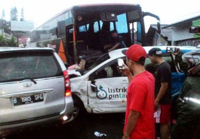 Inilah Identitas Korban Tabrakan Maut Di Puncak Gadog