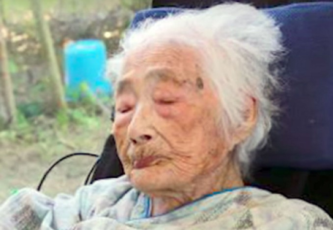 Nabi Tajima, Manusia Tertua Sedunia Wafat pada Usia 117 Tahun