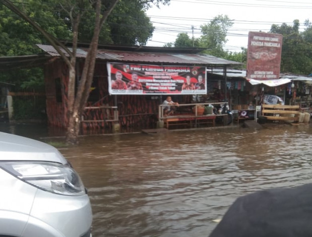 Ini 11 Wilayah yang Terendam Banjir di Pekanbaru