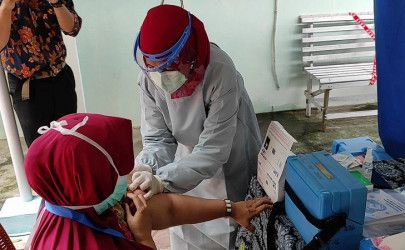 Jelang Lebaran, Permintaan Vaksinasi Booster di Pekanbaru Meningkat