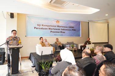 Pelaksanaan UKW PWI Riau, Ini Pesan Kapolda Irjen Mohammad Iqbal