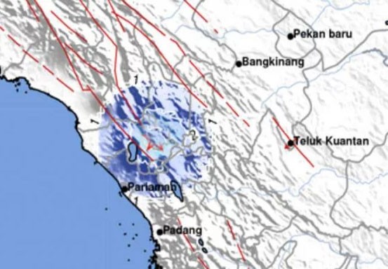 Gempa Magnitudo 4.4 Getarkan Pasaman Barat