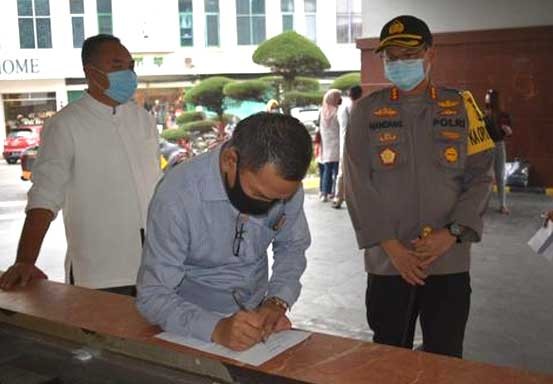 Polisi Minta Mal SKA Patuhi Protokol Kesehatan, Pengunjung Tanpa Masker Dilarang Masuk