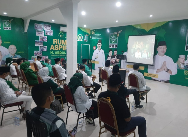 PKB Riau Ikuti Halal Bi Halal Virtual Bersama Ketua Umum Muhaimin Iskandar