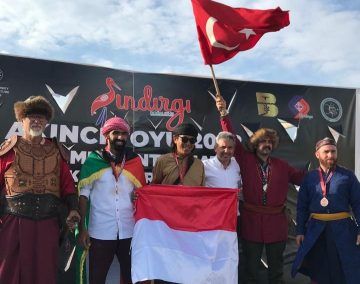 Putra Riau Al-Makmur Nugraha Raih Juara Dunia Panahan dan Berkuda di Turki