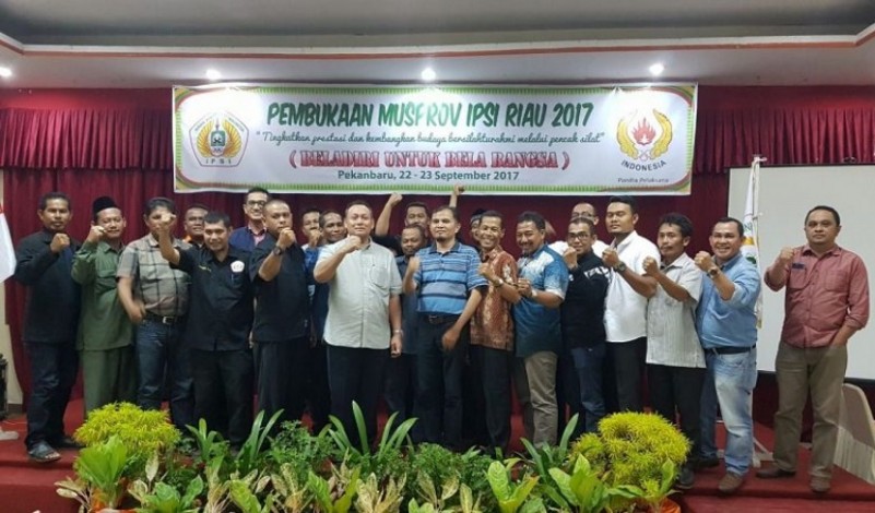 Eddy Tanjung Terpilih Secara Aklamasi Menjadi Ketua IPSI Riau