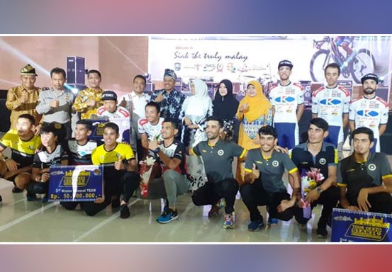 Pembalap Indonesia Posisi 9 di Tour De Siak 2019, Malaysia Juara Umum