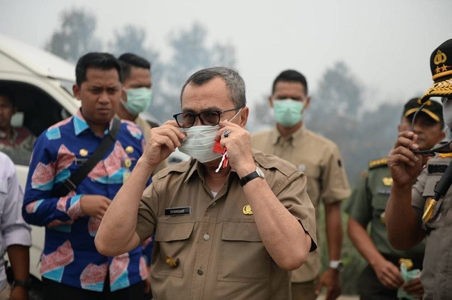 Pemprov Riau Siapkan Posko Evakuasi Masyarakat Rentan Asap